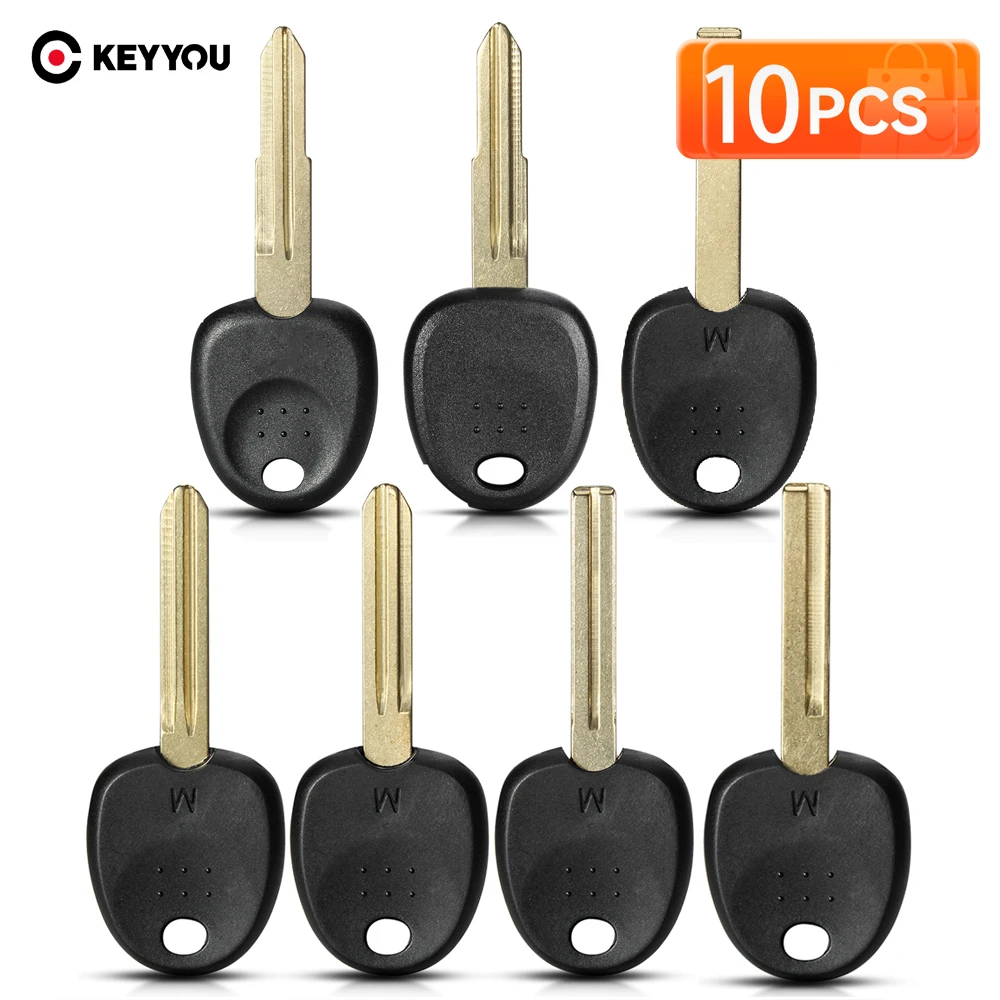 

KEYYOU 10 шт. транспондерных ключей для Hyundai Accent I30 IX35 Sonata NF Elantra Tucson Verna, корпус ключа для автомобиля Kia KIA9 KK12 Borrego