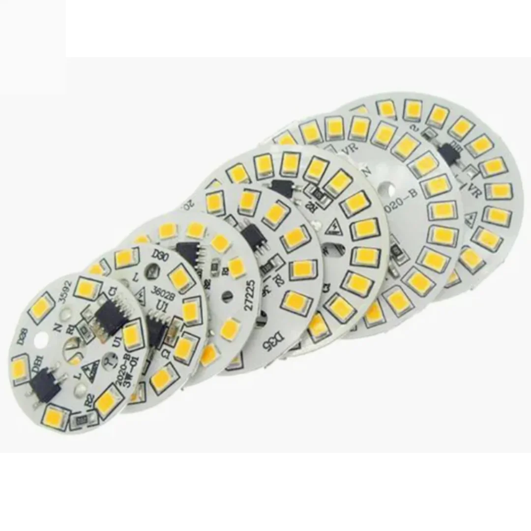 FPC OSP Aluminum Board for LED Lighting Industry 5050 Anodized White Rigid-Flex PCB Assembly