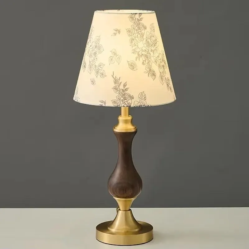 for VH French medieval style retro creative living room home bedroom bedside decoration luxury LED desk lamp