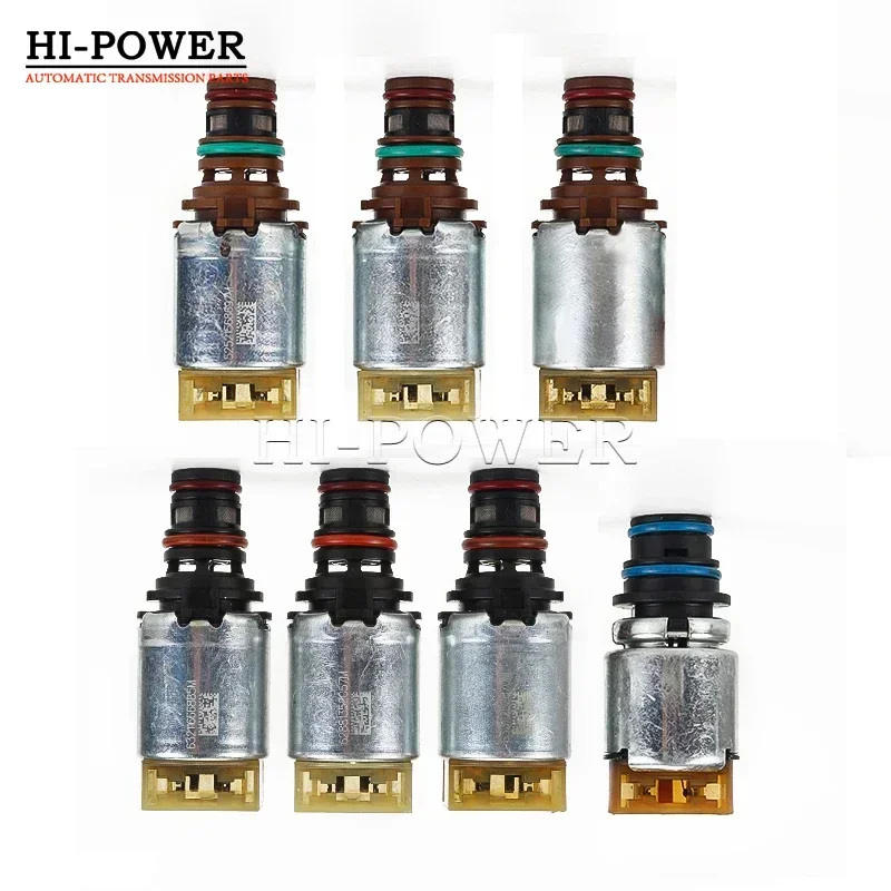 

Комплект соленоидов корпуса клапана коробки передач 6R80, 7 шт. для Ford Explorer Ranger Mustang Territory Transit Everest F-150 2011-2017 6R80