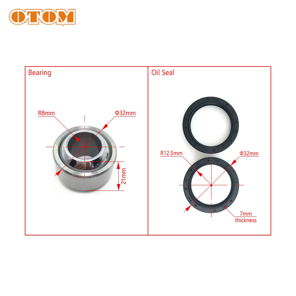 اكسسوارات الدراجات النارية PDS مانع الصدمات الخلفي السفلي تحمل النفط مجموعة سدادات مانعة للتسرب سوينغ الذراع محور تحمل ل KTM EXC EXCF SX 1999-2016