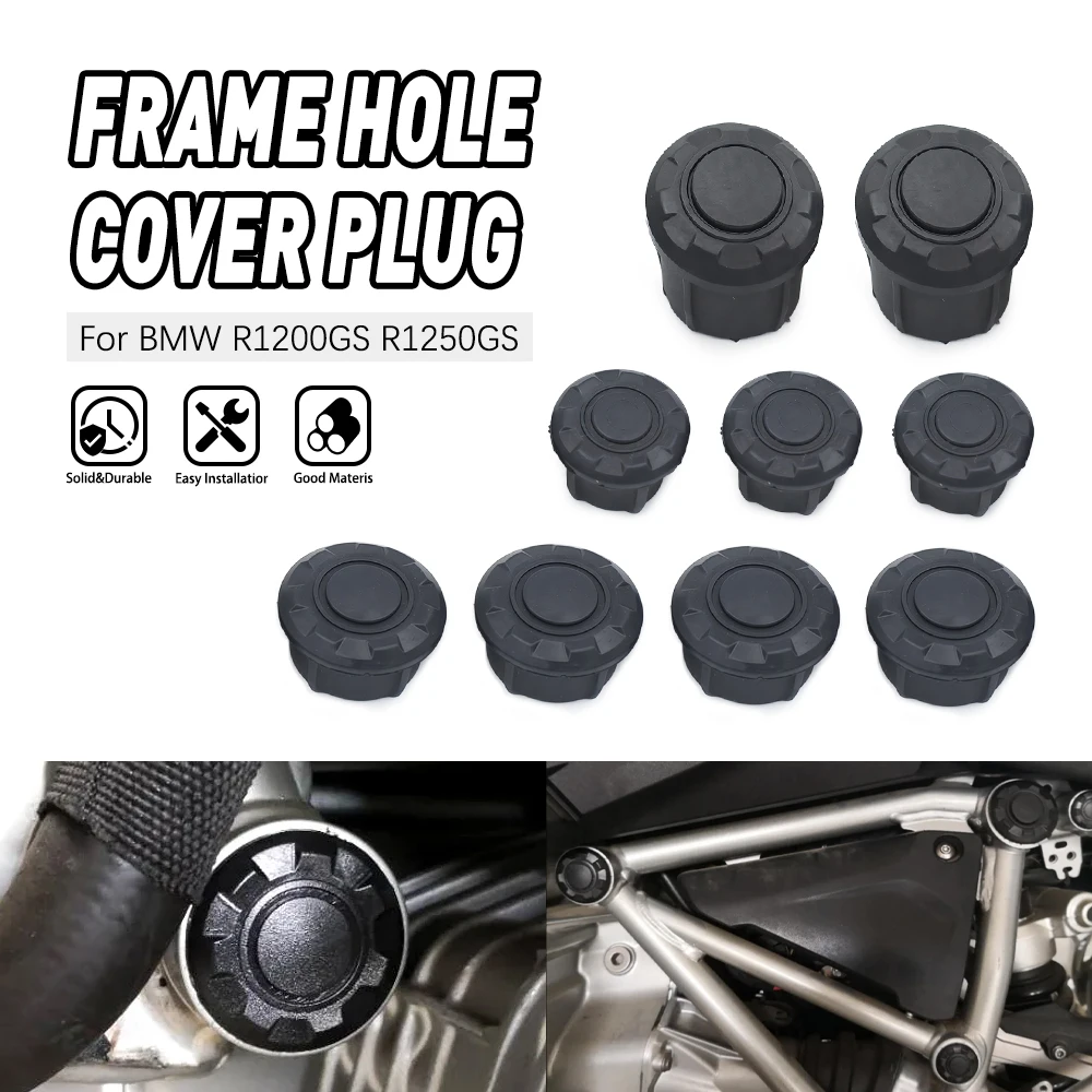 

For BMW R1200GS R 1200 GS LC Adventure ADV R1250GS R 1250 GS Adventure 2014-2020 2021 2019 Motorcycle Frame Hole Caps Cover Plug