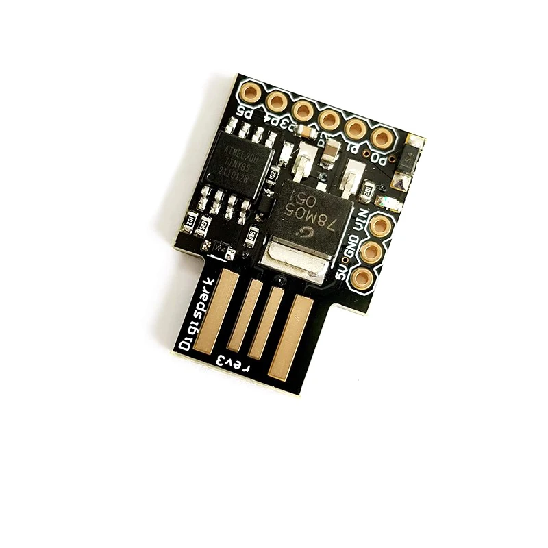 ATTINY85 Digispark kickstarter miniature for Arduino usb development