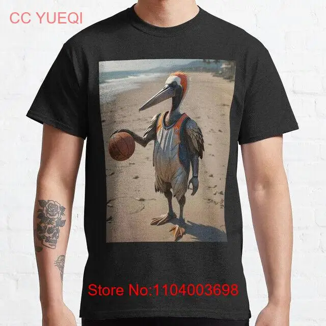 BEST TO BUY Pelican Plays Basketball On The Beach Classic S-5XL Gift T-Shirt