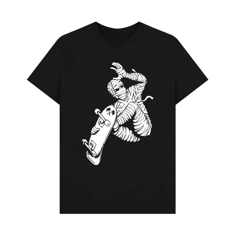 PREMIUM OFFICIAL Trainer Spotter Skate Mummy Black  T shirt