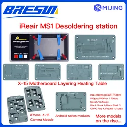 Mijing iRepair MS1 Intelligent Desoldering Preheating Platform for iPhone X to16 Pro Max PCB Motherboard Preheater Platform