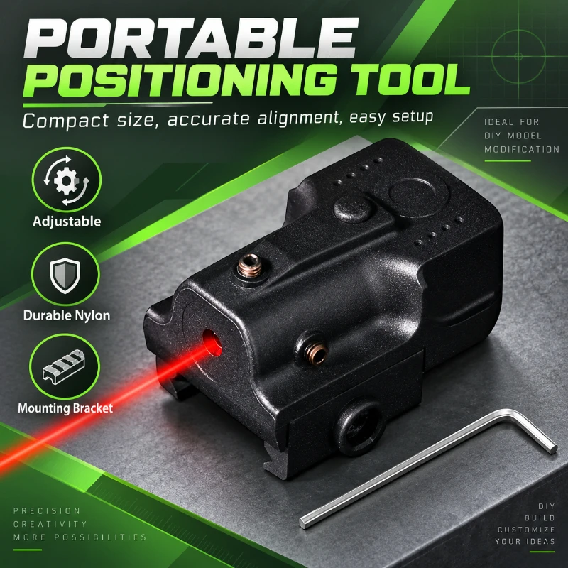 Nylon Shell Model Alignment Fitting Adjustable Positioning Feature Mountable Accessory For Hobby DIY