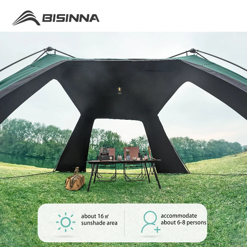 BISINNA 6-8 Persons One-touch  - Outdoor Camping Dome 评论和价格