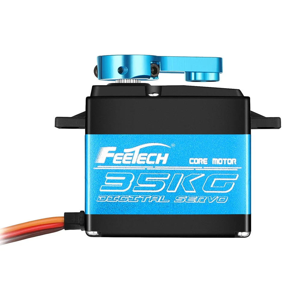 Feetech FT5330M 35KG Digtal Servo Metal Gear 25T Servo Arm 180 Degree Waterproof for RC Model Airplane Helicopter Robot Truck