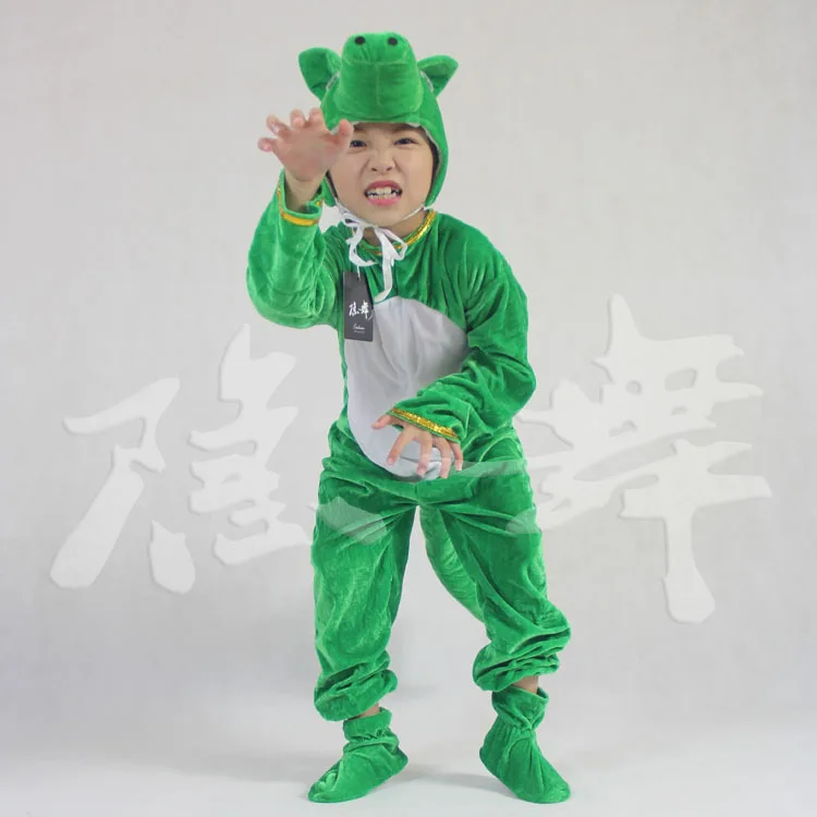 Boys/girls Halloween Dinosaur Cosplay Jumpsuit Kids Cosplay Tyrannosaurus Halloween Costume Party Performance Clothing