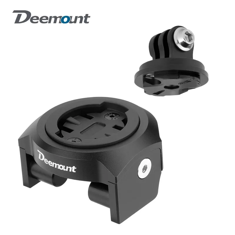 Deemount Folding Bike Speedometer Bracket For Garmin Wahoo Durable for Headset Cap W/3-Fork Connector Optional For Action Camera