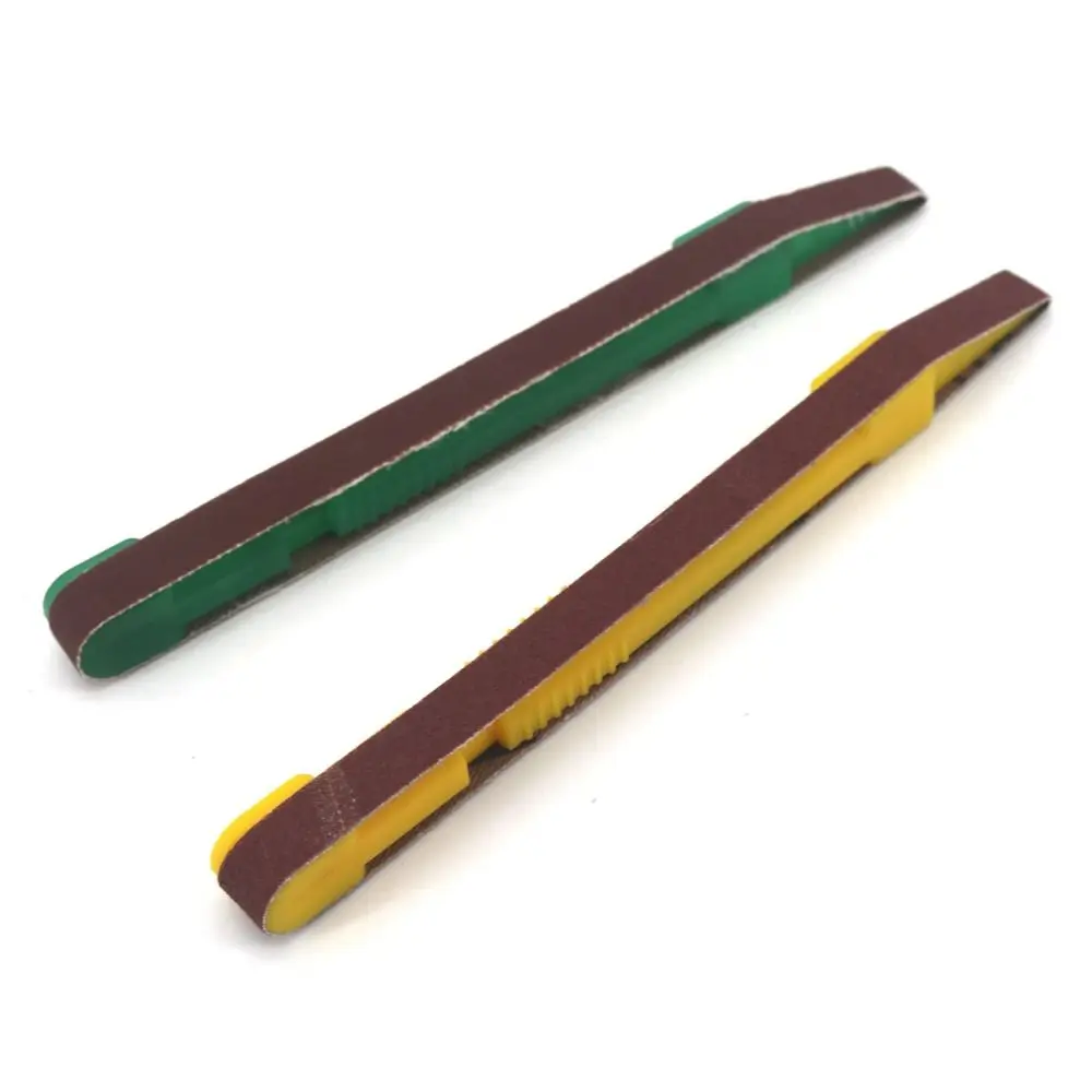 16cm Length Guitar Fret Polishing Pen Pen Shape Fret Polishing Guitar Fret Polishing Wire File Fretboard Sanding with Sand Belt
