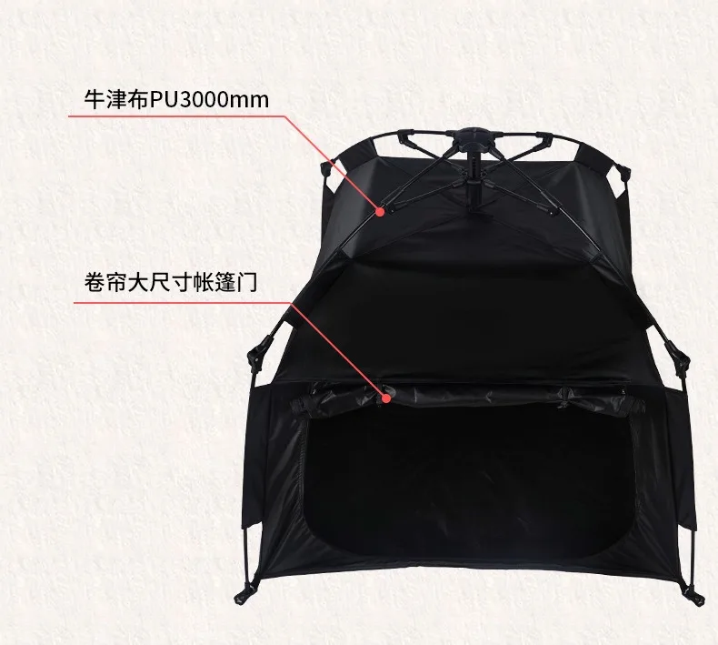 Pet Tent, Outdoor Home, Fully Automatic Folding Cat and Dog Shelter, Rain and Sun Protection, Portable Car Camping Tent