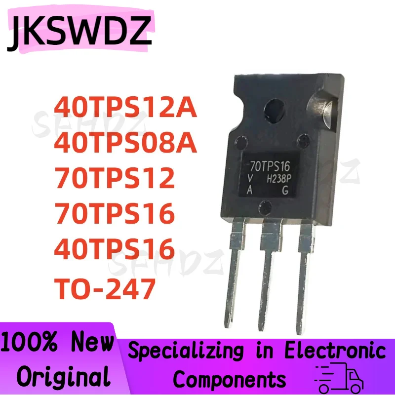 

10PCS 100% NEW 40TPS12A 40TPS08A 70TPS12 70TPS16 40TPS16 TO-247 Best Quality In Stock