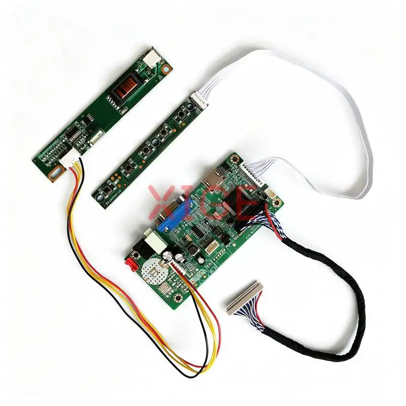 

Display Drive Controller Board Fit LTN154AT09 LTN154AT01 LTN154AT07 LTN154AT10 VGA+HDMI 1280*800 1-CCFL 1280x800 30 Pin LVDS Kit