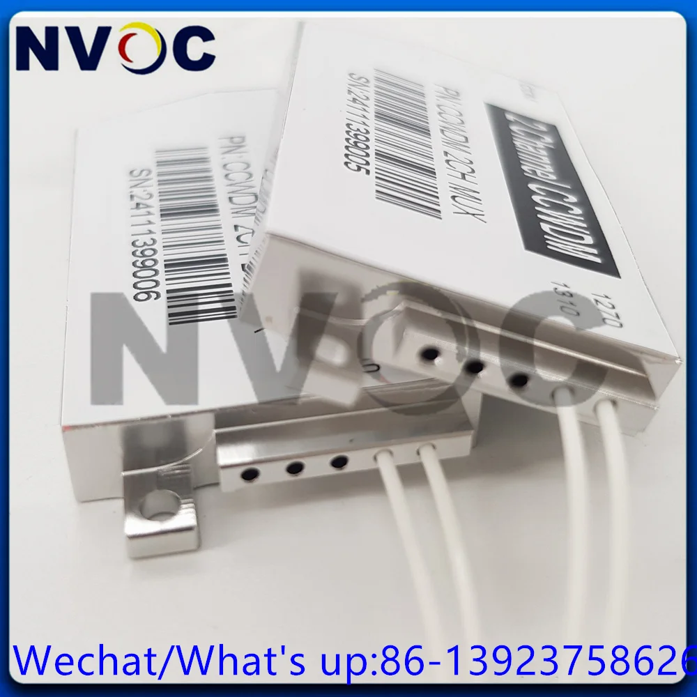 1*2 CCWDM MUX/Demux (1390/1410/1430/1450) 0.9mm/0.5M com Porta Add/Drop UPG e Conector LC/UPC + Módulo SFP+ CWDM Duplex LC 10G