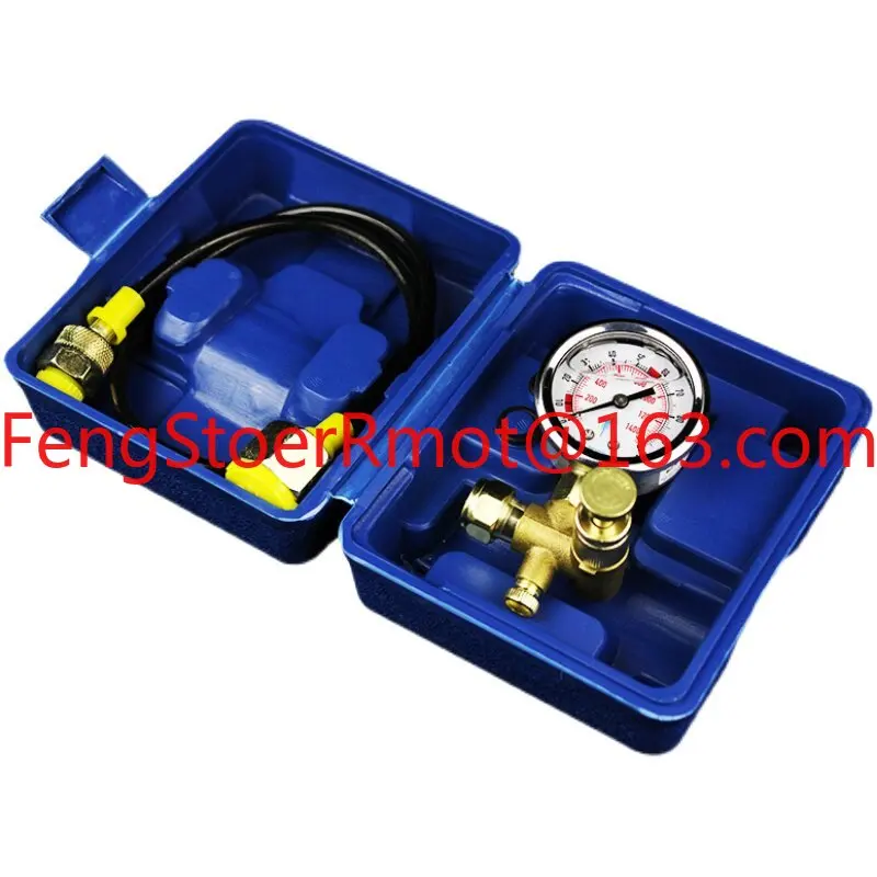Excavator Shuishan, Engineer Hydraulic Breaker Nitrogen Meter Test Nitrogen Pressure Gauge Gun Head Air Pressure Gauge