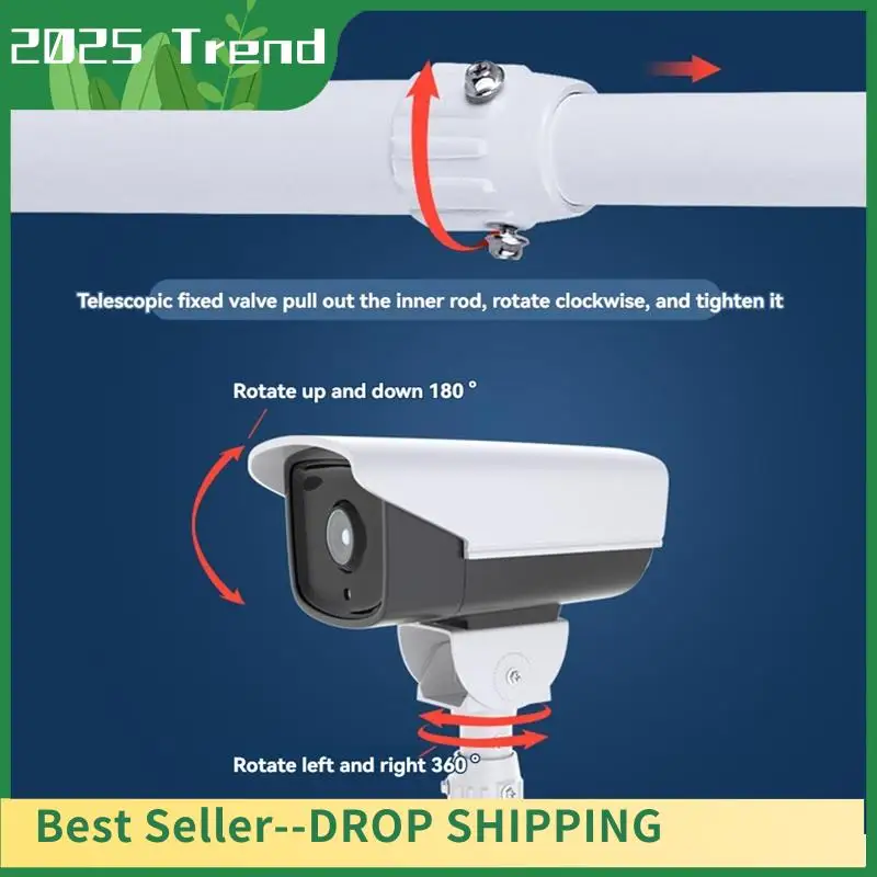 

Top Deals Surveillance Camera Telescopic Bracket L-Shaped, Adjustable 30-60Cm Ideal For Outdoor Security Equipment