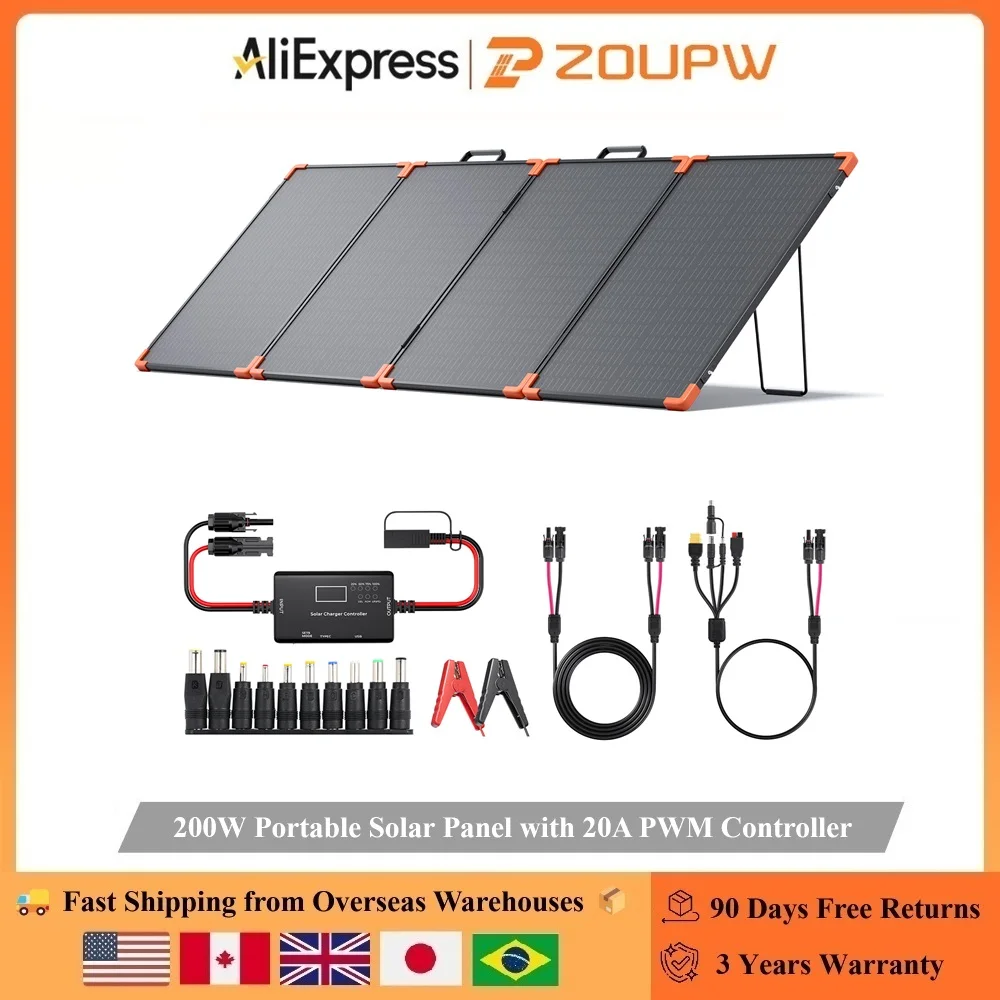 Zoupw 200W Foldable… - image
