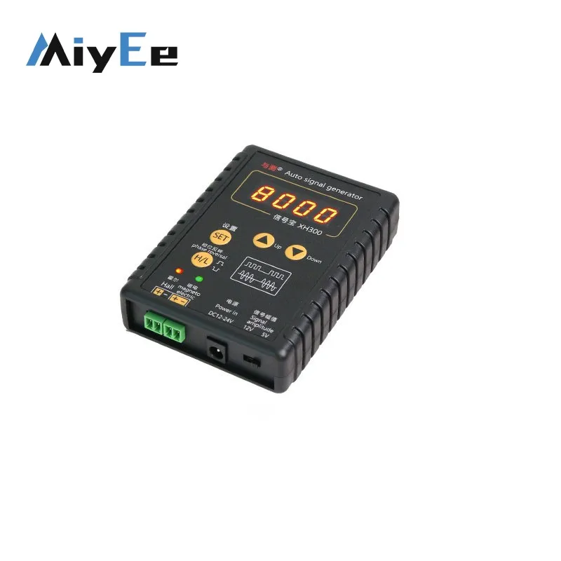 Miyee Auto Signal Generator, Automotive Vehicle Signal Simulator Diagnostic Tool for ABS CKP Hall Vehicle Speed Sensor Testing