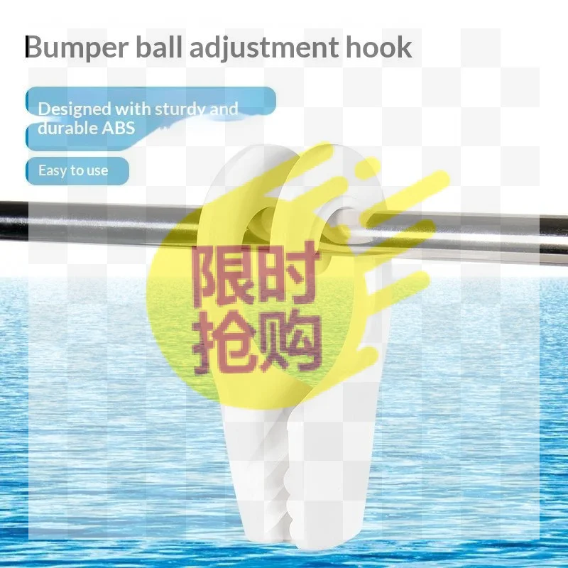 

25MM Mudguard Hook Anti-Collision Quick Adjustable Hook Cable Accessories Boat Rail Fenders Hanger Replacement Hook Marine Parts