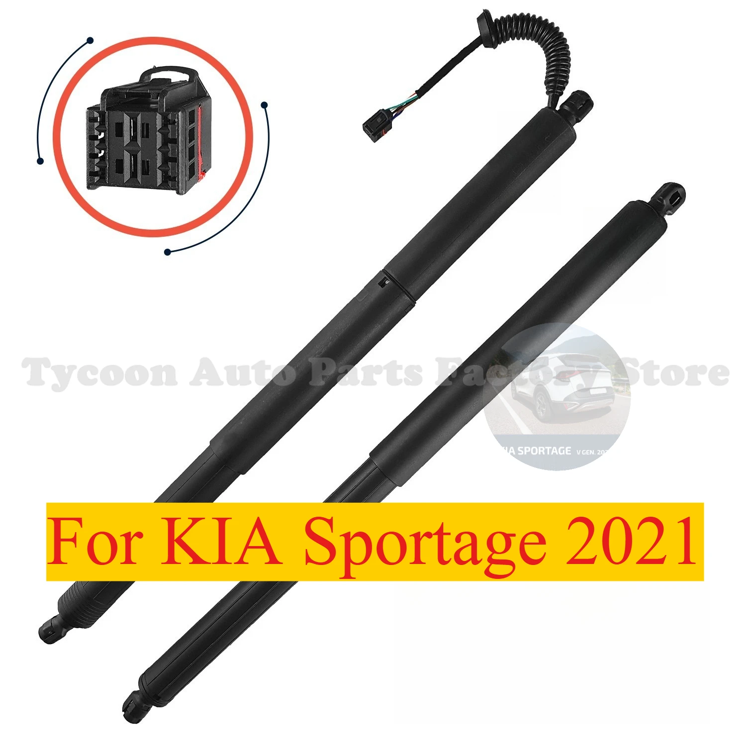 

Electric Tailgate Strut Actuator Set For KIA Sportage 2021 Left Right 81830-R2100 81840-R2100