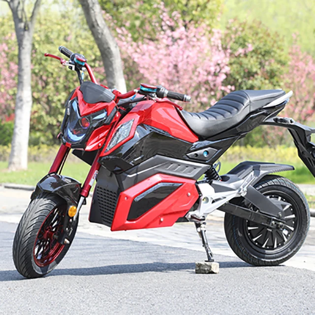 Cool Unisex high speed long range 72V 96V 5000W fastest Z6 electric motorcycle