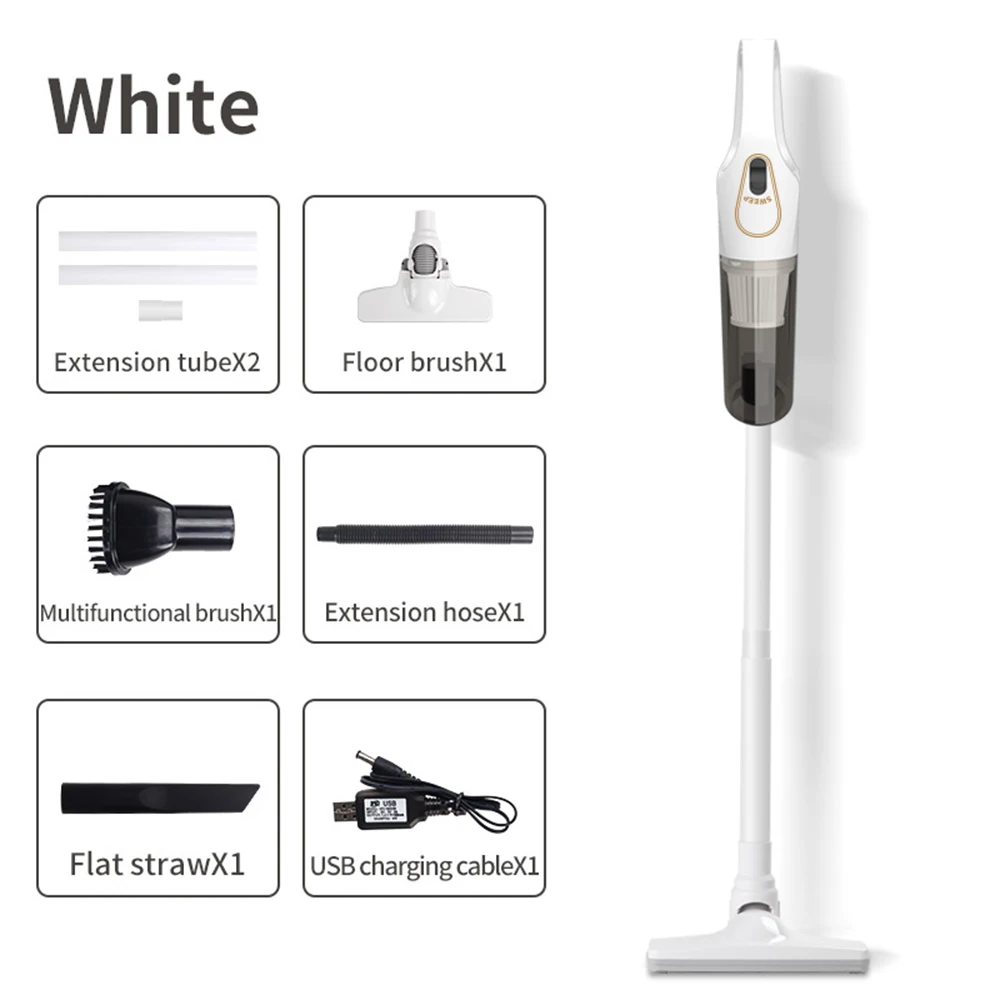 Portable Wireless Home Small Vacuum Cleaner, High-Power Silent Vacuum Cleaner, Handheld Vacuum Cleaner Car Cleaning 청소기