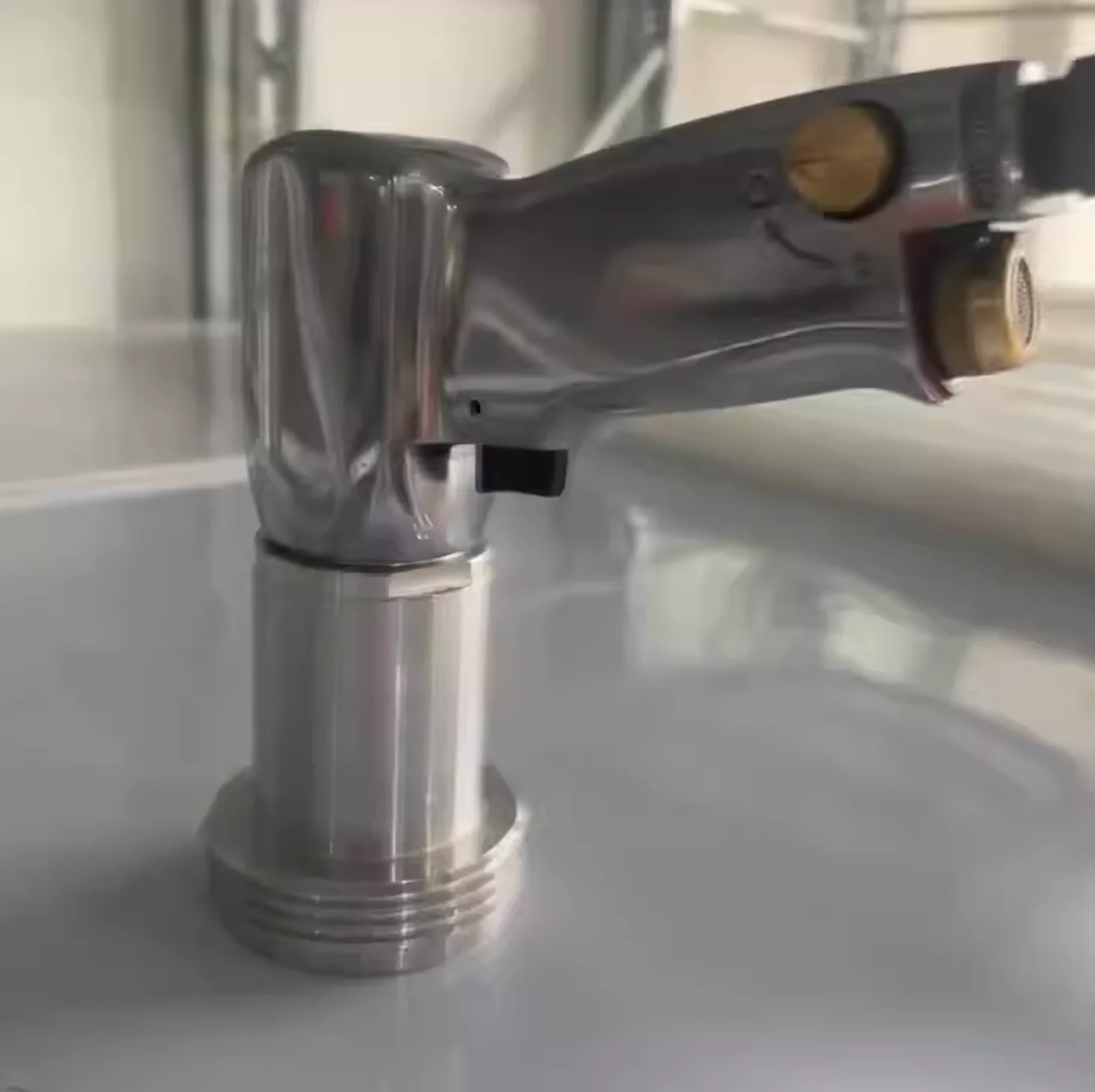 SS Pneumatische Trommelpumpe, luftbetriebene Fasspumpe, Luftmotor-Transferpumpe