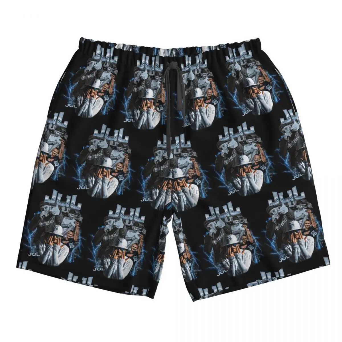 

Jul Bootleg Trunks Beach Board Shorts Casual Quick Dry Swimming Summer Men Pants