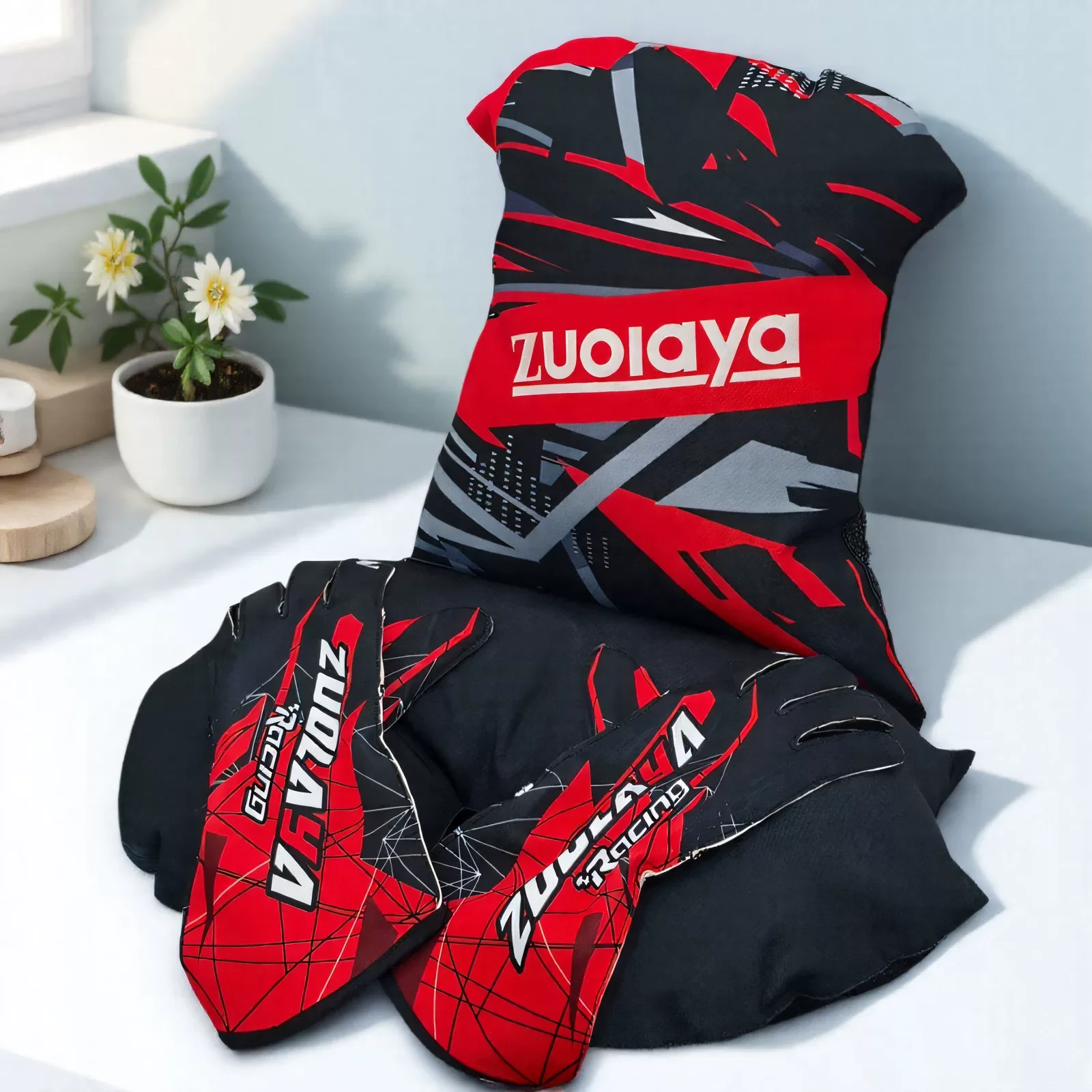 

Zuolaya Karting Seat Cushion Anti-Shock Drift Soft Pad Custom Design Lumbar Support Durable
