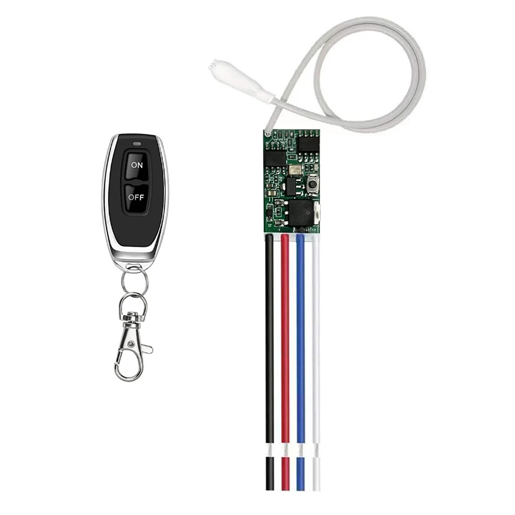 433 ميجا هرتز العالمي اللاسلكية RF التحكم عن بعد التبديل تيار مستمر 6 فولت 12 فولت 24 فولت 1CH قناة التتابع اللاسلكية آمنة RF مفاتيح التحكم عن بعد