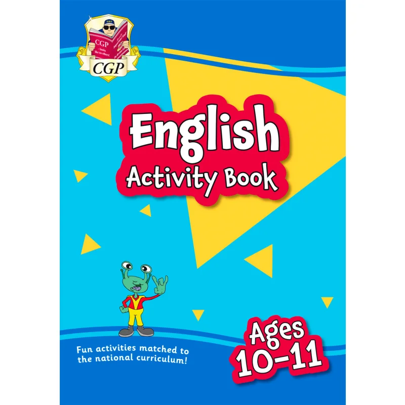 

Новая английская книга активности для детей 1011 лет, книги CGP, координационные групповые публикации 9781789087376, книга