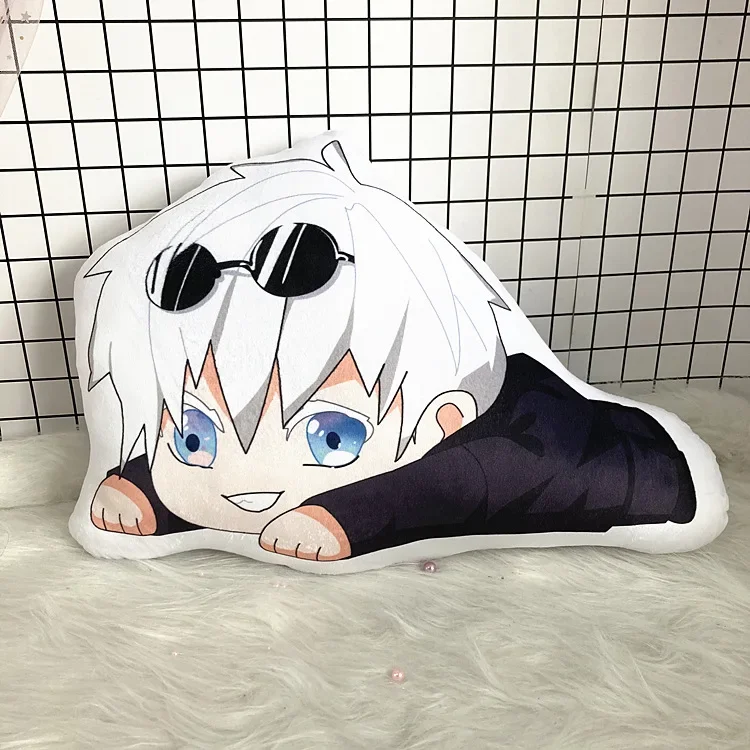 Anime Jujutsu Kaisen Plush Soft Stuffed Plush Doll Pillow Plushie Toy Yuji Itadori Gojou Satoru Fushiguro Megumi Plush Doll