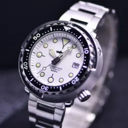 HEIMDALLR Watch For Men 47mm NH35 Movement Automatic Mechanical Tuna Can Diving Stainless Steel Sapphire Crystal 20Bar Watches