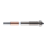 For QIDI Plus4 Bimetallic Nozzle 0.4mm Resistance Quick Removal Ceramic Insulation Integration Nozzles For QIDI Plus4