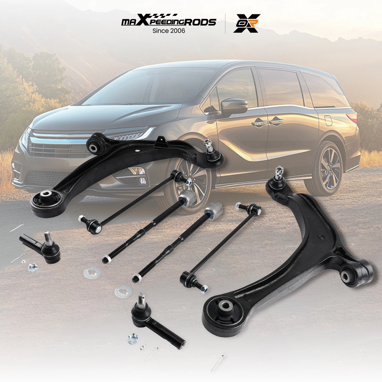 8X Front Suspension…