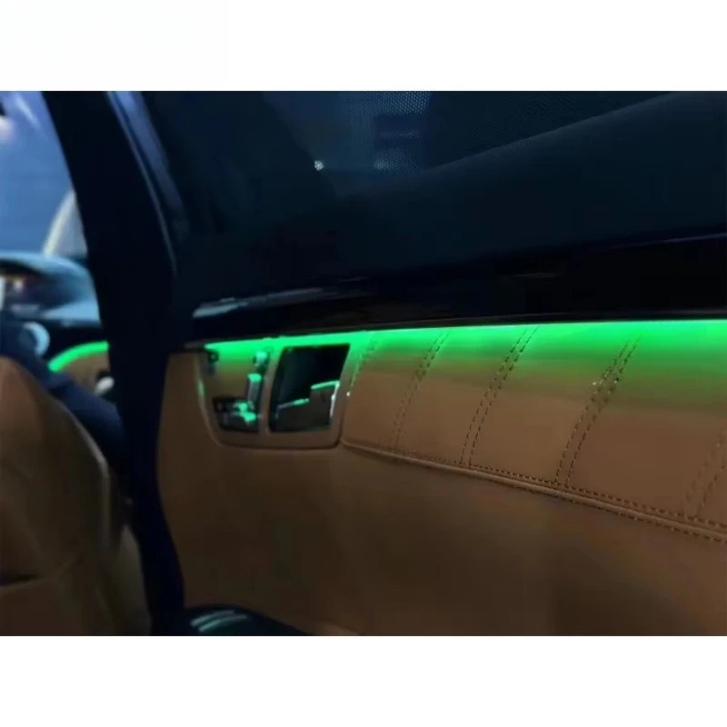 Navihua Upgraded Car Interior LED Decorative Ambient Light for  S Series W221/W222 Models 20 Colors 5-Level