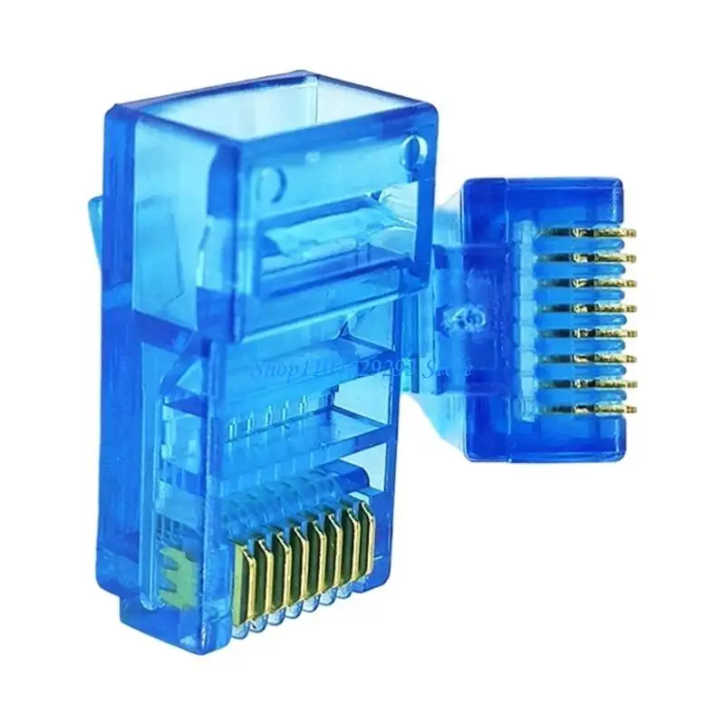 Y2GD 100Pieces RJ45 Cat5 Ethernet Plugs For Efficient And Durability Networking Installations