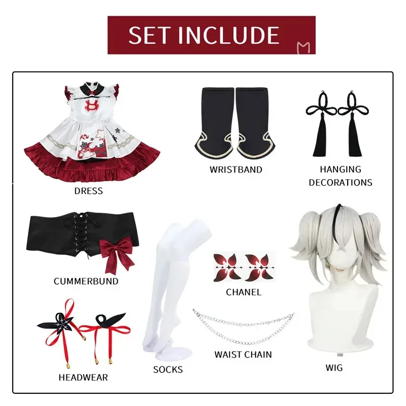 Wuthering موجات ويستليك كاميليا تأثيري حلي الكبار كرنفال أنيمي هالوين ملابس تنكرية للحفلات تنكرية المرأة موحدة