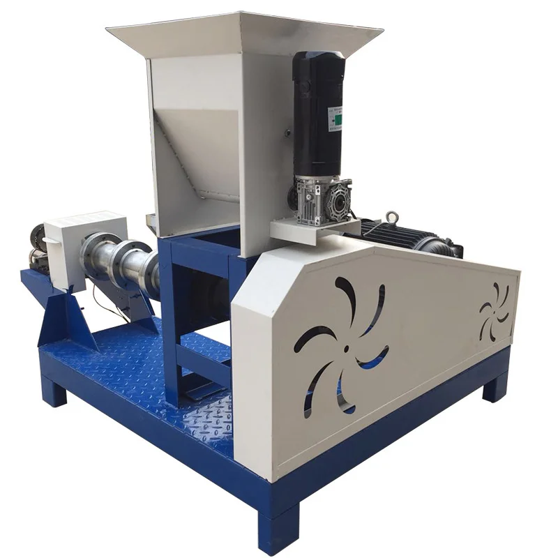 フローティングフィッシュフィードミルペレット押出機、食品加工機器、1時間あたり40〜50kg、高品位、犬、猫、鳥