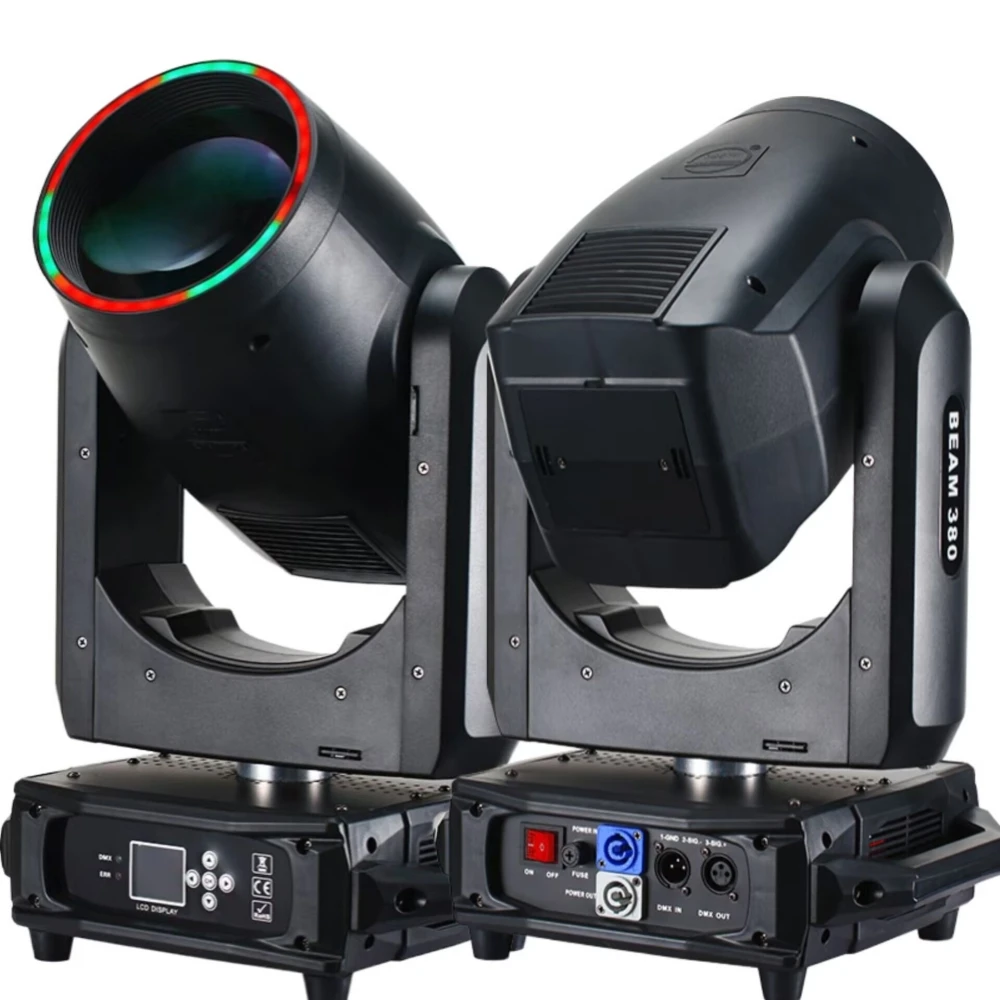 أفضل إضاءة خلفية LED للاحتفالات والمسارح: تقييم شامل لـ LED 380W 20R Shake Head DMX Beam Light