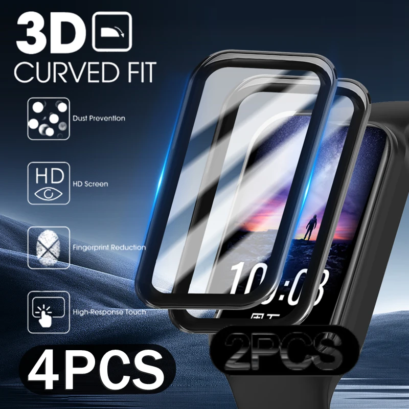 Für Xiaomi Band 8 Active Miband 8 Active 3D Curved Film Soft Anti Scratch Displays chutz folie für Mi Band 8 Band8 Active nicht Glas