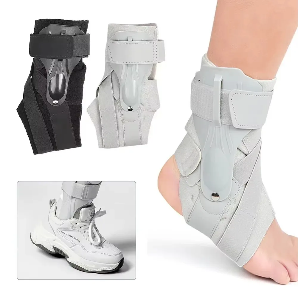 1pc New Quick Lace Up Ankle Brace Adjustable Slim Fit Ankle Support Wrap Lightweight Foot Care Tool for Sprained Ankle