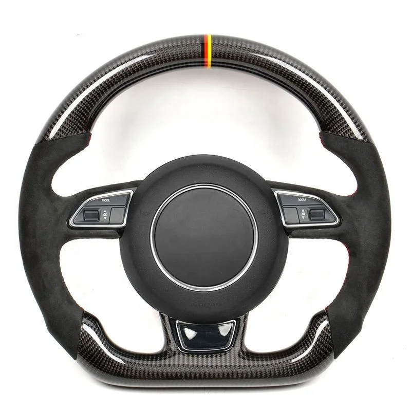 

For Audis Steering Wheel 2009-2015 TTS R8 TT S3 Modified Carbon Fiber Steering Wheel