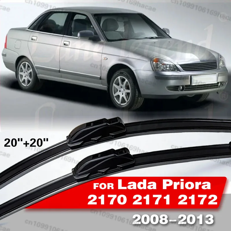 Wiper LHD Front Blades For Lada Priora 2170 2171 2172 2008 - 2013 Windshield Windscreen Window Rain Brush 20