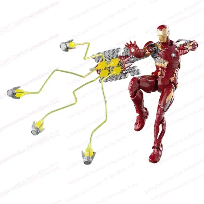 

MORSTORM E-model Marvel Iron Man MK50 49 46 47 43 MK7 Iron SpiderMan Deluxe 1/9 Scale Action Figure Assembled Model Gift Toy