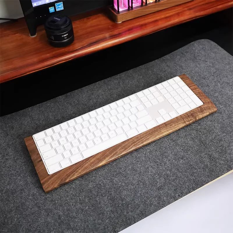 ブラックウォールナット無垢材トレイ パームレスト マジックキ - Wrist Rest Wood のレビューと価格