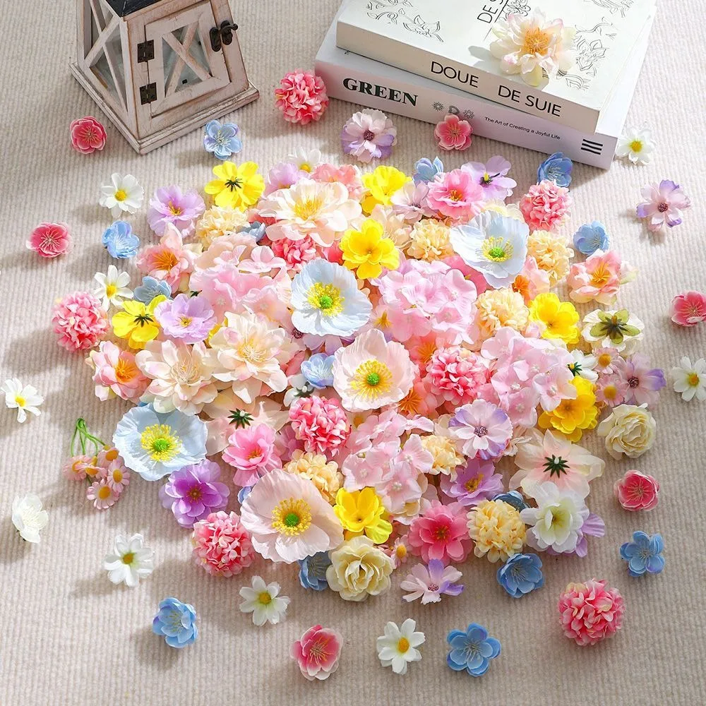 Künstliche Rosenblumen aus Seide für Hochzeitsdekoration, Heimdekoration, DIY-Bastelarbeiten, Geschenke, Girlanden und Zubehör – Detail 6