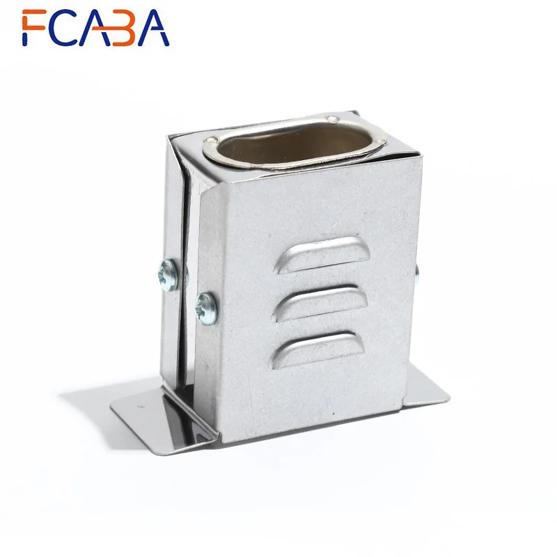 FCABA 5 قطعة الصناعية السيراميك فرن كهربائي المقبس التوصيل سبائك الألومنيوم التدفئة لفائف قاعدة مصنع المقبس التوصيل لفائف